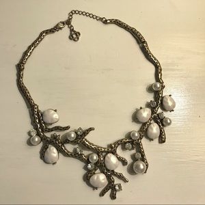 Bib style necklace